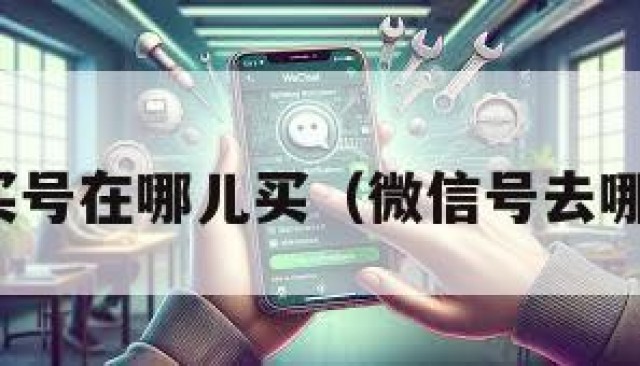 微信买号在哪儿买（微信号去哪买啊）